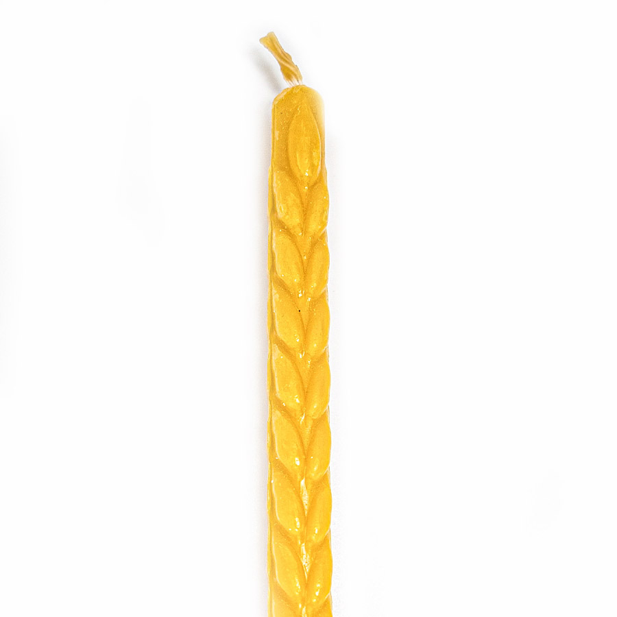 LUMANARE DIN CEARA NATURALA ÎNVIERE H71 CM D1,70 CM